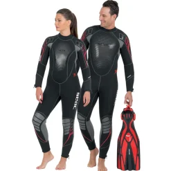 SEAC Traje de neopreno para freediving Komoda 7 mm