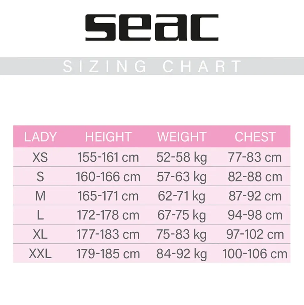 SEAC Traje semiseco Master Dry 7 mm