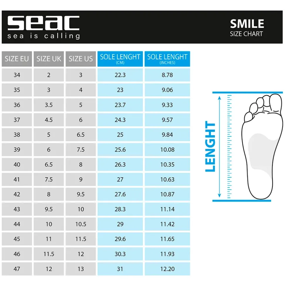SEAC Zapatillas de agua Smile