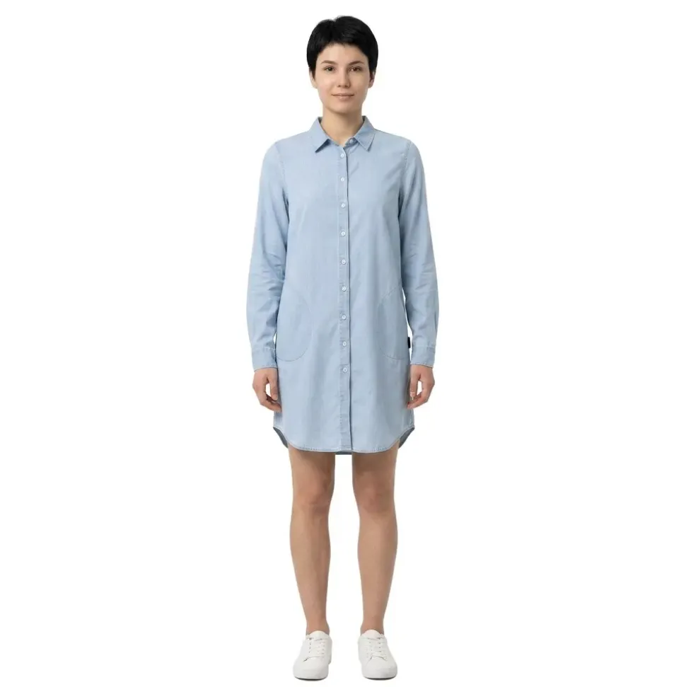 Sea Ranch Vestido midi de manga larga Linette