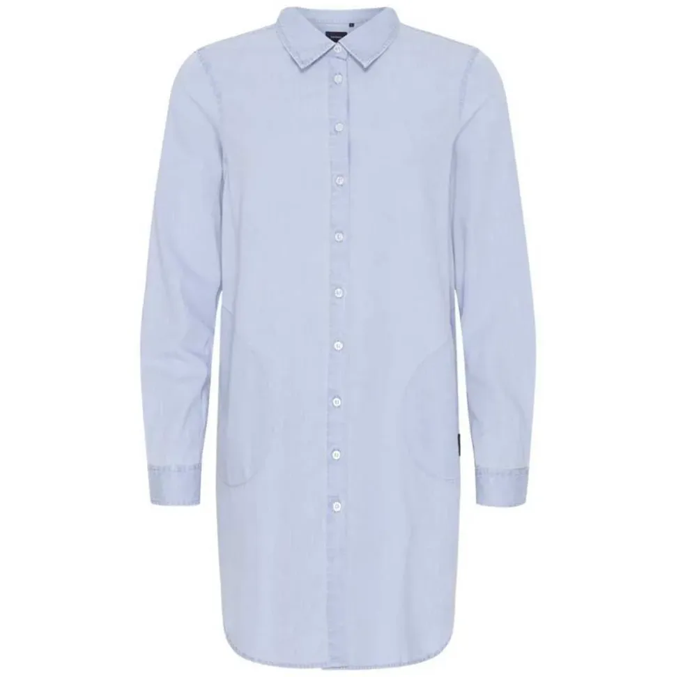 Sea Ranch Vestido midi de manga larga Linette