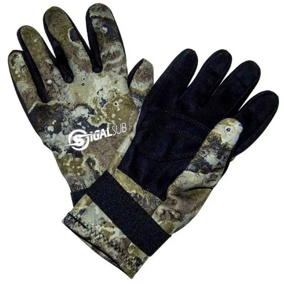 Sigalsub Guantes Reinforced 2 mm Lined Couro