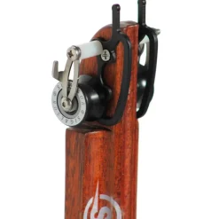 Sigalsub Línea Wood Spearguns Simple Pulleys/Stopper Aluminum Roller