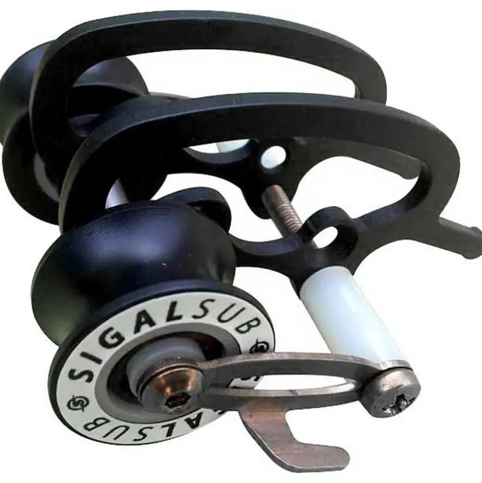 Sigalsub Línea Wood Spearguns Roll Pulleys/Stopper Aluminum Roller