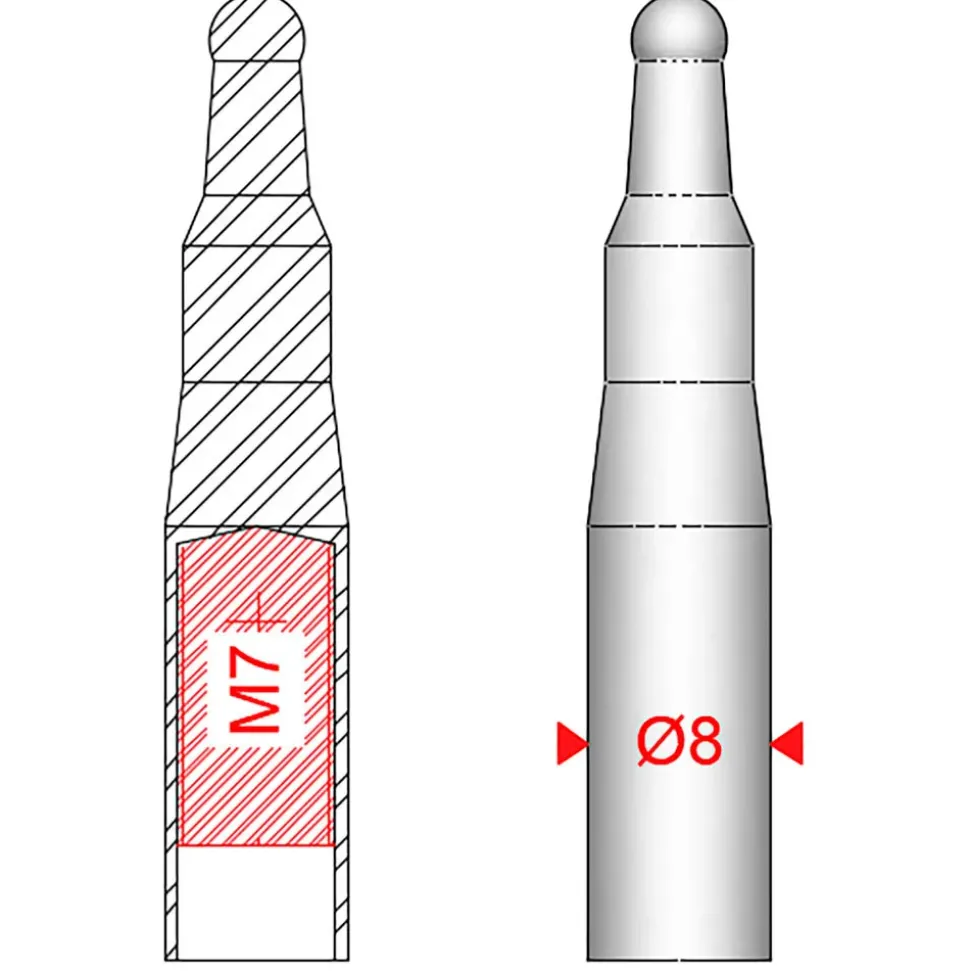Sigalsub Portapeces Slip-Tip M7 7 mm