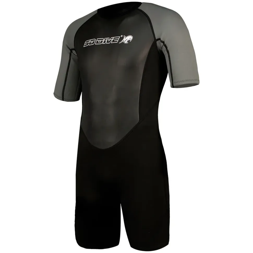 So Dive Shorty manga corta Lagoon Silver 3 mm