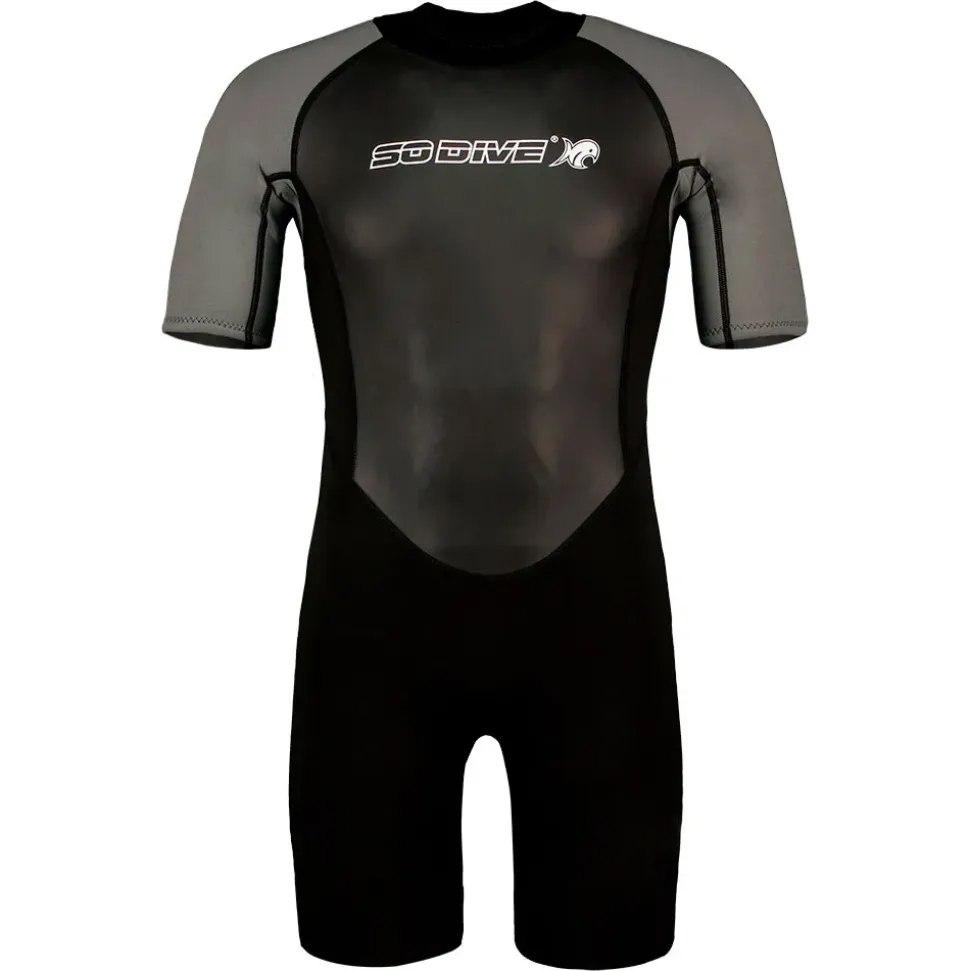 So Dive Shorty manga corta Lagoon Silver 3 mm
