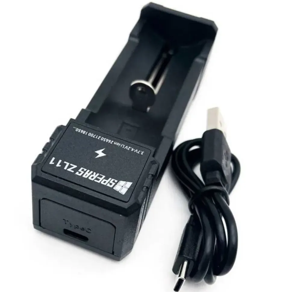 Speras Cargador 1 Slot Type C With Led Screen
