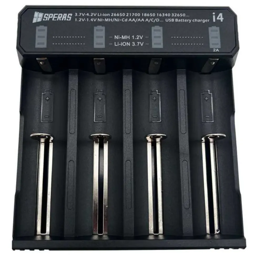 Speras Cargador 4 Slot Type C With Led Screen