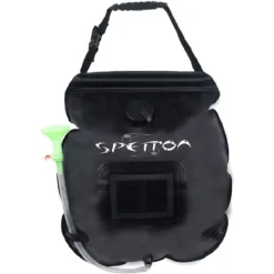 Spetton Ducha solar portátil con grifo y termómetro