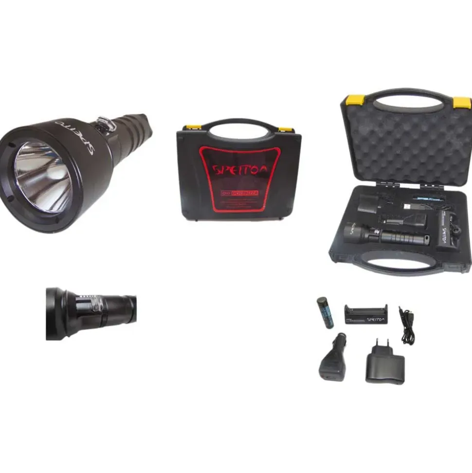 Spetton Linterna Q-10 VX Potenzza LED Cree T6