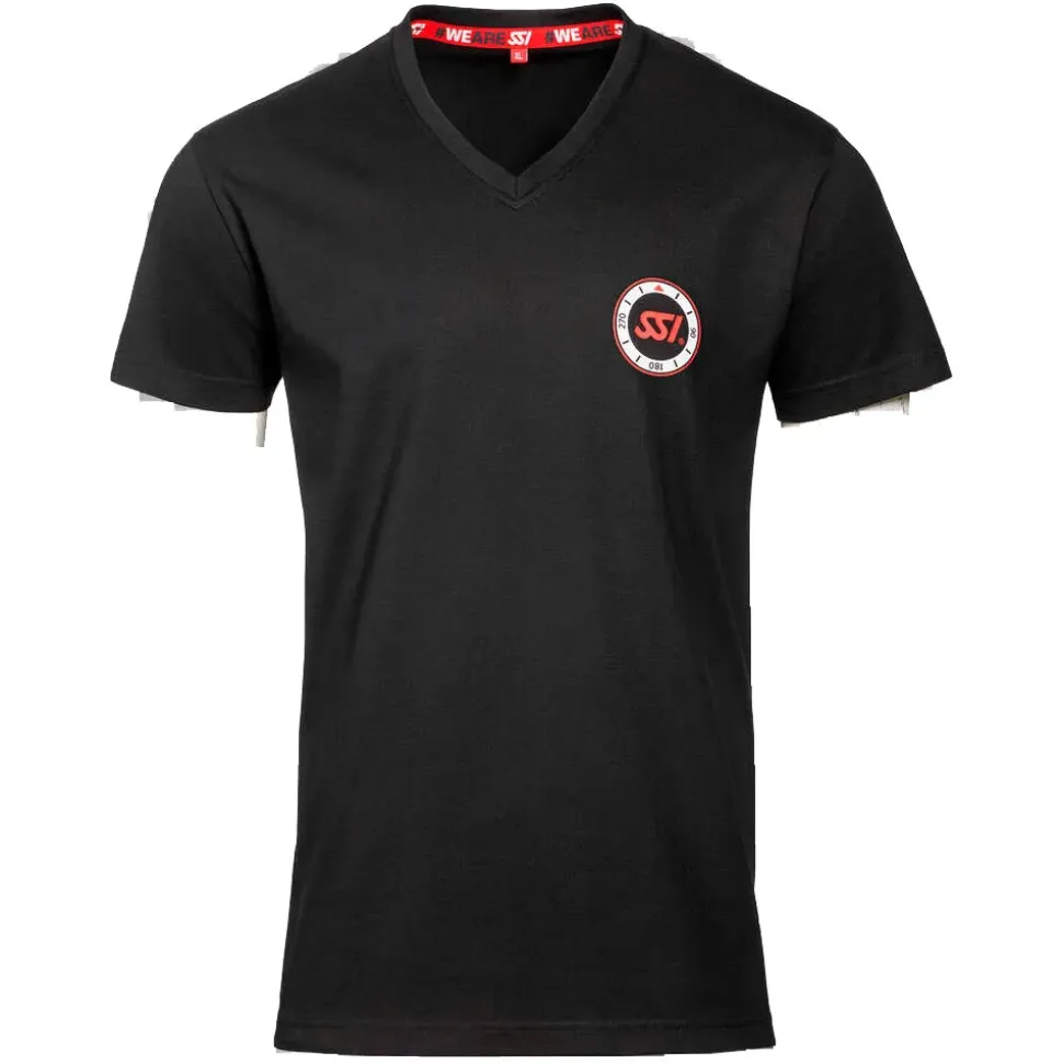Ssi Camiseta de manga corta Diver V-Neck