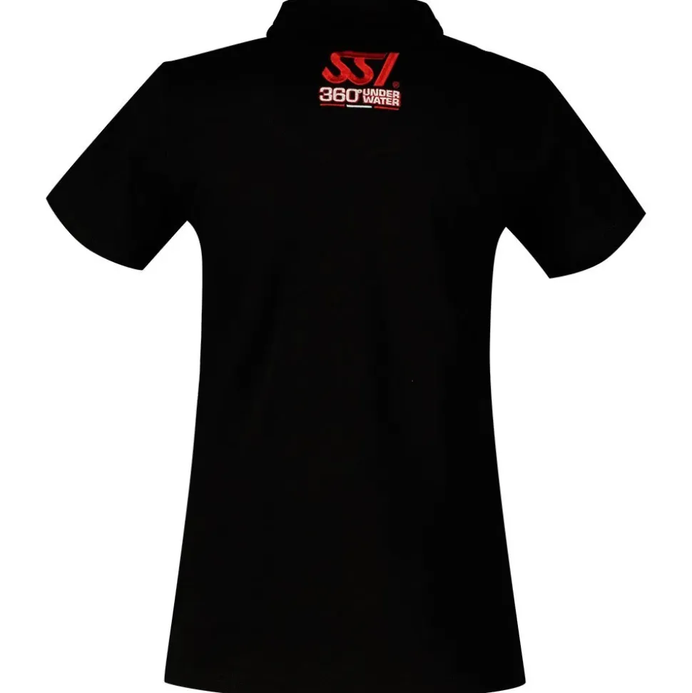 Ssi Polo de manga corta para mujer Instructor