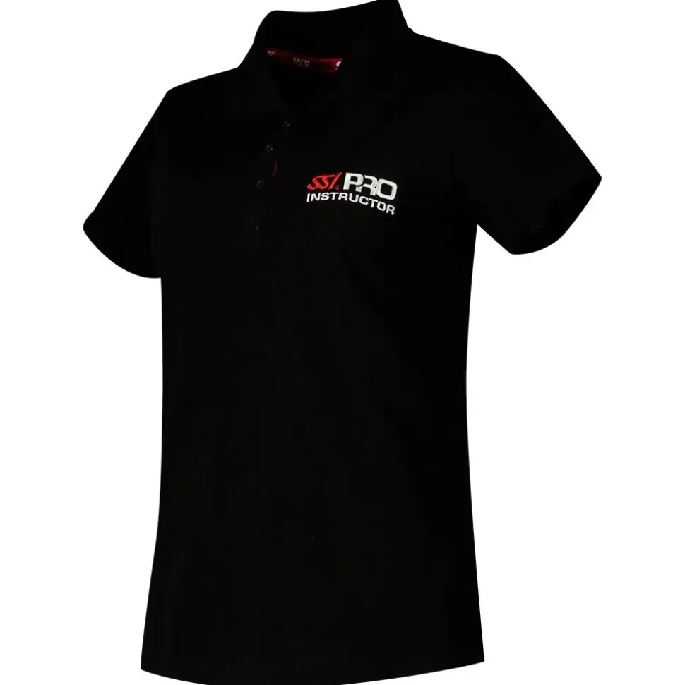 Ssi Polo de manga corta para mujer Instructor