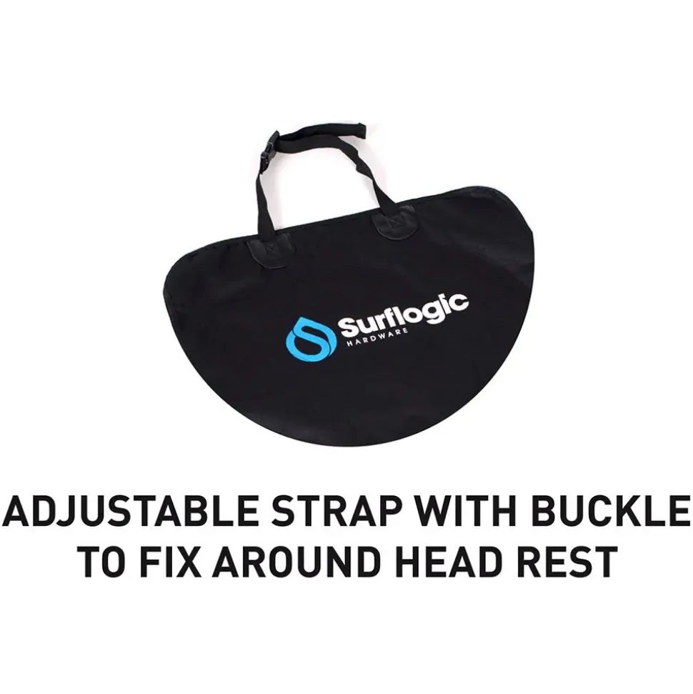 Surflogic Funda impermeable para asiento de coche doble universal