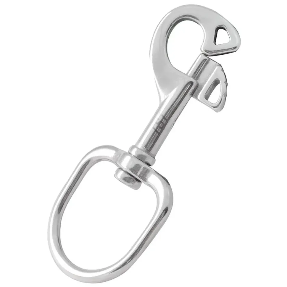 Tecnomar Mosquetón Inox Butterfly-Ring