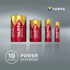 Varta Batería alcalina 9V Long Life