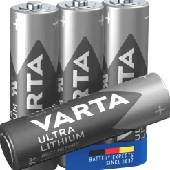 Varta Batería de litio 6106301404 LR06 AA 4 unidades