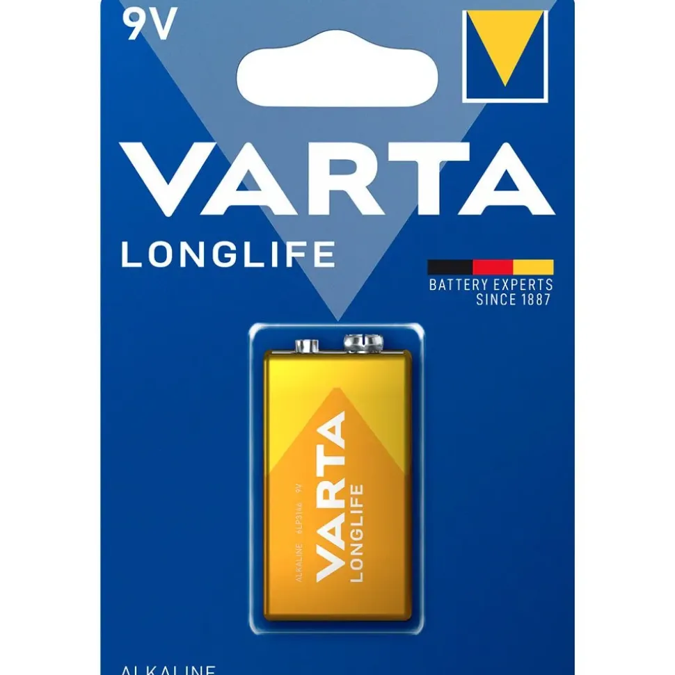 Varta Batería 1 Longlife 9V-Block k 6 LR 61