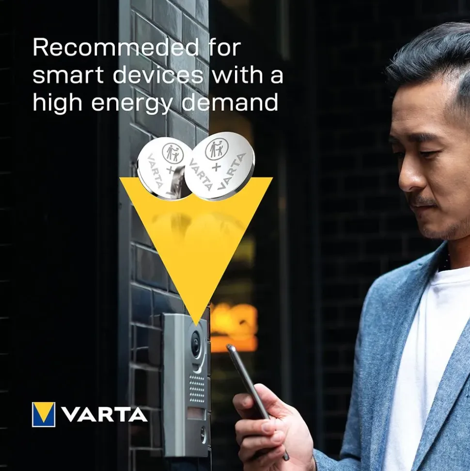 Varta Pila de botón CR2032 5 unidades