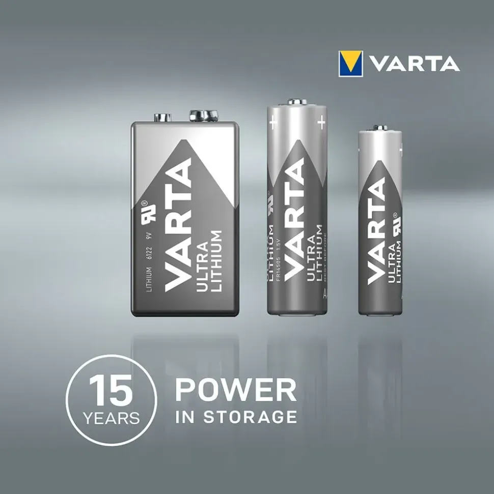 Varta Pilas Ultra Litio Micro AAA LR03
